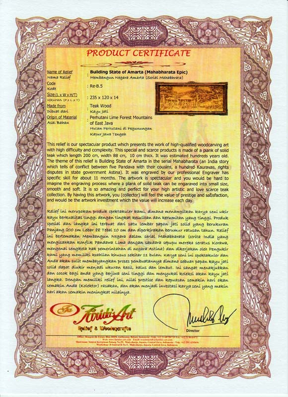 Serial Mahabharata - Membangun Negara Amarto